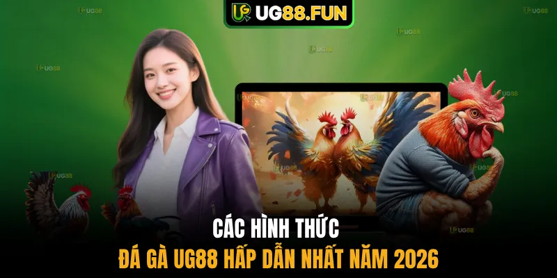 Các hình thức đá gà UG88 hấp dẫn nhất năm 2026